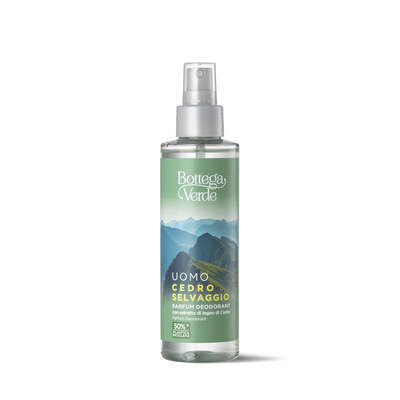 UOMO - Cedro selvaggio - Parfum deodorant with Cedarwood extract (150 ml)