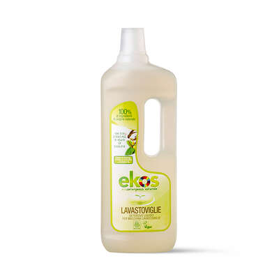 EKOS - Detersivo Liquido per lavastoviglie con olio essenziale di Menta ed Eucalipto