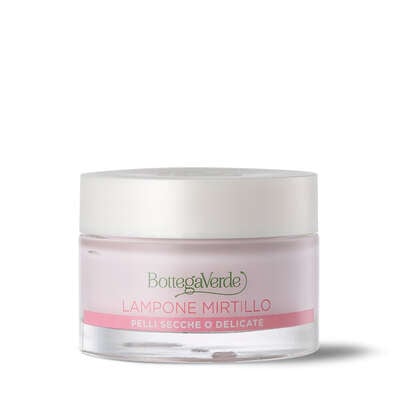 Estratti di bellezza - Crema densa - Frambuesa y Arándano - hidrata y protege - pieles secas o delicadas (50 ml)