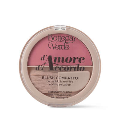D&iquest;Amore d&iquest;Accordo - Compact blush with Hyaluronic acid and Wild myrtle