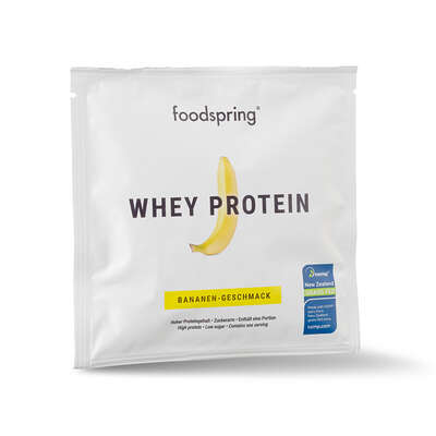 FOODSPRING - Whey Protein Bustina monodose - Banana