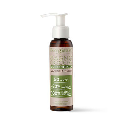 Vaniglia nera - Concentrated bath and shower gel - with Vanilla extract (95 ml)