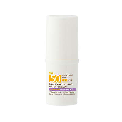 SOL Calendula - Protective stick - face and body - delicate skin - for the whole family* - with Calendula extract from Tenuta Massaini - SPF 50 high protection (15 ml) - water resistant