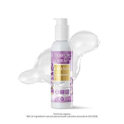 Body oil - with Melatonin and Lavender essential oil (150 ml) - for all skin types