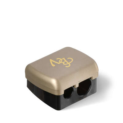 Cosmetic pencil sharpener - 2 holes