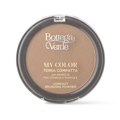 My Color - Compact bronzing powder - with Orange Blossom extract and Vitamin E - natural bronzing effect (8 g)