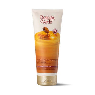Argan del Marocco - Body lotion - Silkifying and nourishing - With Argan oil (200 ml) - Normal or dry skin