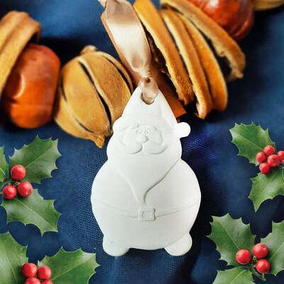 Figura de yeso decorativa Muñeco de nieve