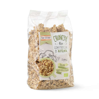FIOR DI LOTO - Crunchy con Fiocchi d'Avena Bio