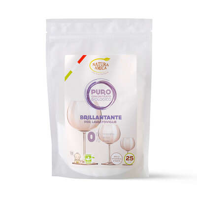 NATURA AMICA - Puro Concentrato biologico Brillantante per lavastoviglie