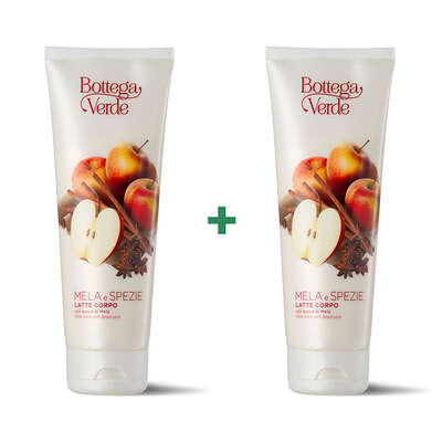 Offer 2 pieces - Mela e Spezie - Body lotion with Apple juice (200 ml)