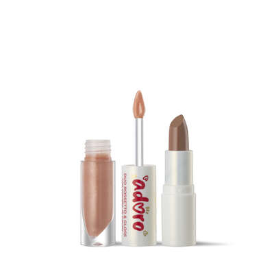 Adoro - Lipstick&Gloss Duo with Cocoa extract