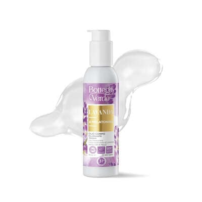 Body oil - with Melatonin and Lavender essential oil (150 ml) - for all skin types