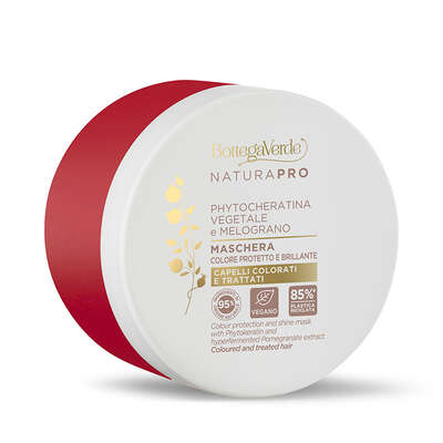 Plant Phytokeratin and Hyperfermented Pomegranate extract - Mask - Colour protection and shine (250 ml) - coloured and treated hair