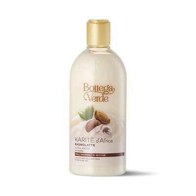 Karit&egrave; d'Africa - Ultra-rich bath lotion with Shea extract (400 ml) - Normal or dry skin