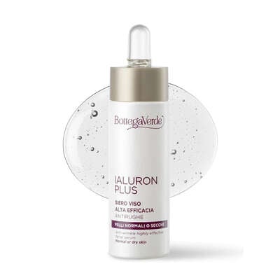 Ialuron plus - S&eacute;rum facial de alta eficacia, antiarrugas, efecto relleno*, con &aacute;cido Hialur&oacute;nico concentrado (30 ml) - pieles normales o secas