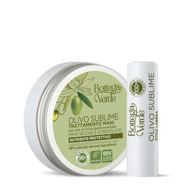 Olivo Sublime Offer - hand cream + lip balm stick