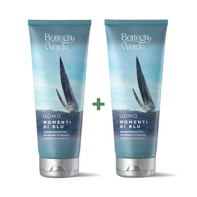 OFFERTA 2 PEZZI Momenti di Blu - Shampodoccia con estratto di Assenzio