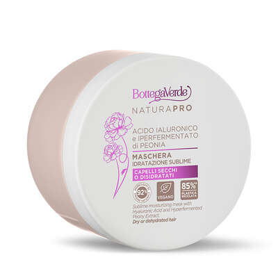 Hyaluronic Acid and Hyperfermented Peony Extract - Mask'' sublime moisturizing (250 ml) - dry and dehydrated hair
