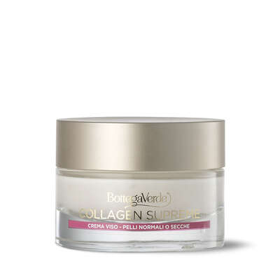 Collagen Supreme - Face cream - anti-wrinkle, elasticising, skin like new - with Colla-Gain containing Pomegranate blossom and Evening Primrose oil (50 ml) - normal or dry skin