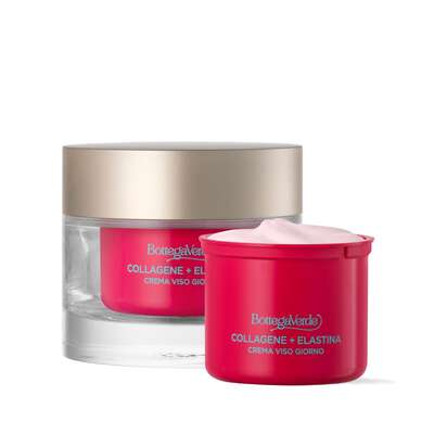 Offerta Collagene + Elastina - Crema viso giorno + Ricarica