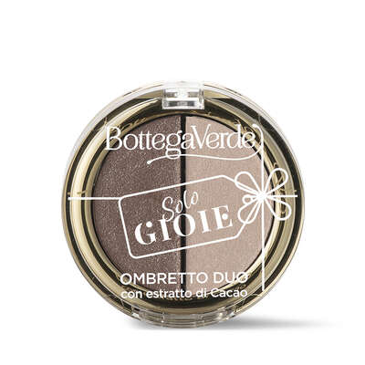 Solo Gioie - Duo eyeshadow with Cocoa extract