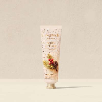 Soffio di Festa - Hand cream with notes of Warm Milk and Cotton Flowers (30 ml)