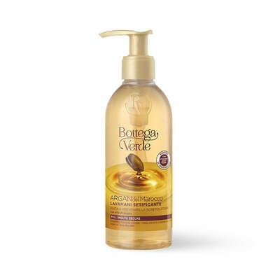 Argan del Marocco - Smoothing hand liquid soap - helps prevent chapped skin - with Argan oil (250 ml) - very dry skin