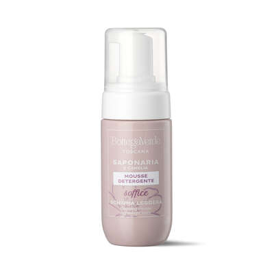 SAPONARIA AND CAMELLIA - Cleansing mousse - lightweight foam - soft (100 ml)