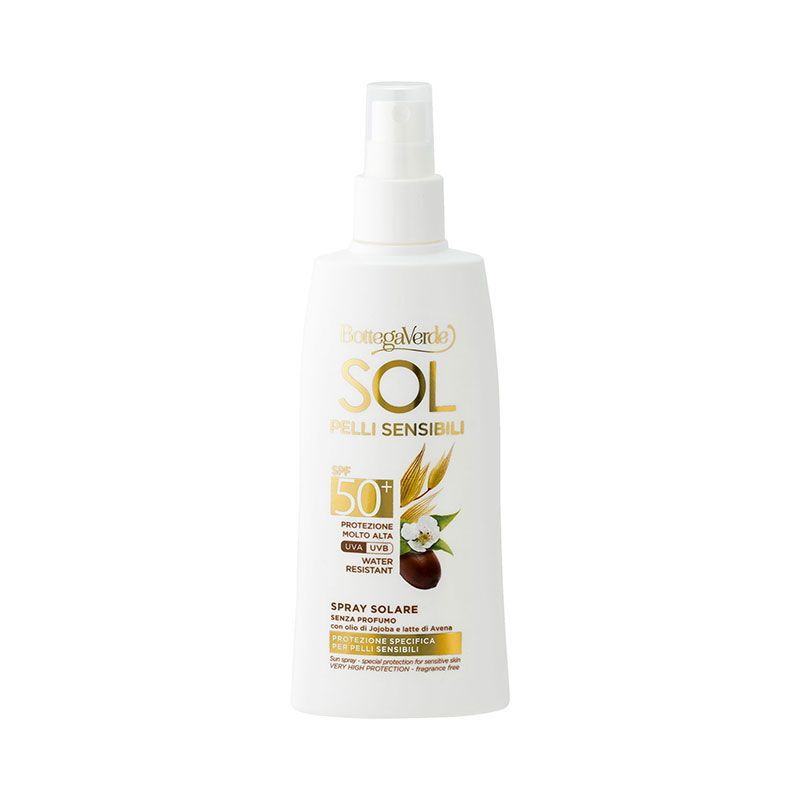 Bottega Verde Sonnenspray SPF20 – Mit Helichrysum, Wasserfest & Für Gebräunte Haut