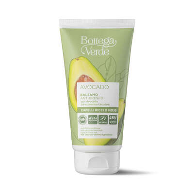 AGUACATE - Acondicionador antiencrespamiento - con Aguacate de economía circular (150 ml) - cabello ondulado o rizado