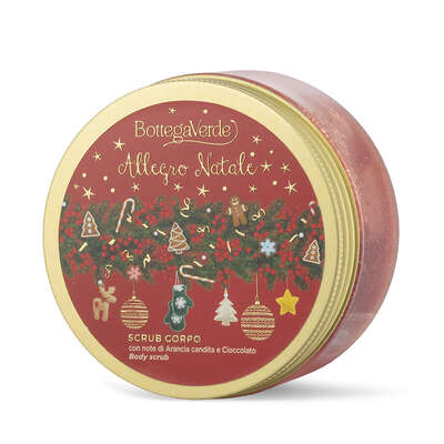 Allegro Natale - Scrub corpo con note di Arancia candita e Cioccolato