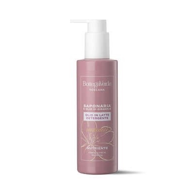 SAPONARIA and SUNFLOWER OIL - Cleansing milk oil - silkening, nourishing - (200 ml)