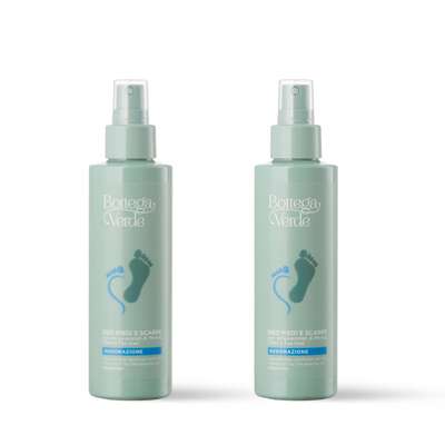 2 pieces Offer Foot and shoe deodorant with Mint, Eucalyptus and Thyme essential oils (125 ml) - perspiration
