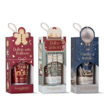 3 Mini Christmas Bath and Shower Gels (50 ml) Offer