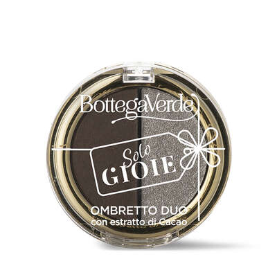 Solo Gioie - Sombras de ojos d&uacute;o con extracto de Cacao