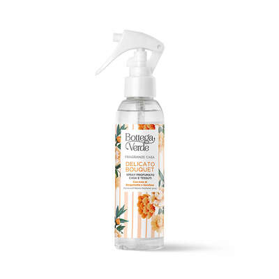 Fragranze Casa - Delicato Bouquet - Spray perfumado para ambiente y tejidos con notas de Bergamota y Clavel (150 ml)
