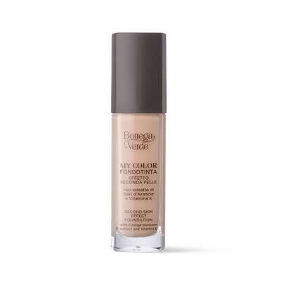 Base de maquillaje My Color - efecto segunda piel - con extracto de Azahar y Vitamina E (30 ml)