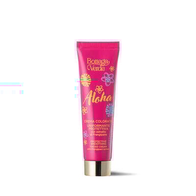 Aloha - Protective smoothing tinted cream with Frangipani extract (25 ml)