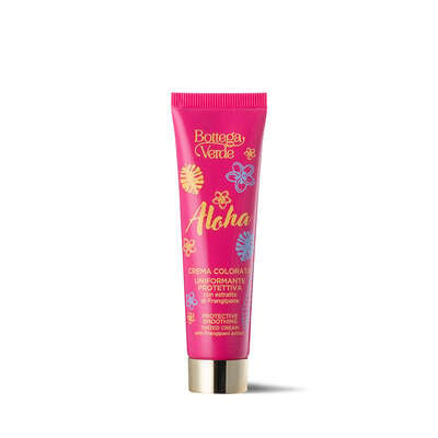 Aloha - Protective smoothing tinted cream with Frangipani extract (25 ml)