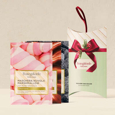 Delicious face masks gift set