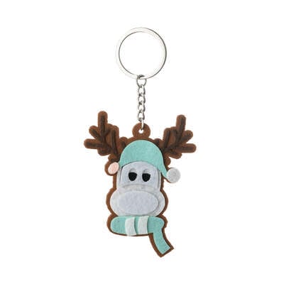 Reindeer keyring
