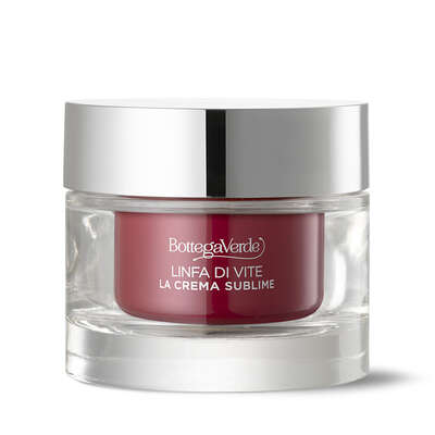 Sublime cream - Day and night anti-wrinkle face treatment - filler effect on all types of wrinkles - 2-PEPTIDE LINFA COMPLEX with Peptides and Vine Sap (50 ml) - all skin types
