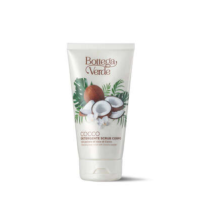 Cocco - Detergente scrub corpo con polvere di noce di Cocco