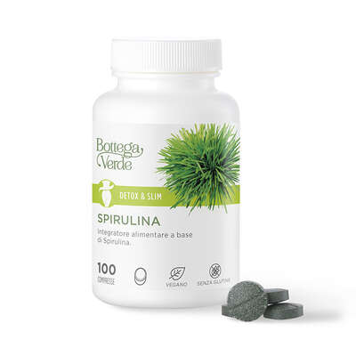 Detox & Slim - Spirulina - Integratore alimentare a base di estratto vegetale di Spirulina. (100 compresse)