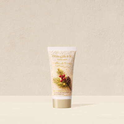 Soffio di Festa - Bath and shower gel with notes of Warm Milk and Cotton Flowers (50 ml)
