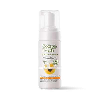 Estratti di bellezza - Espuma de Burbujas Micelar - Camelia y Albaricoque - limpiador facial efecto burbuja (100 ml) - todo tipo de pieles