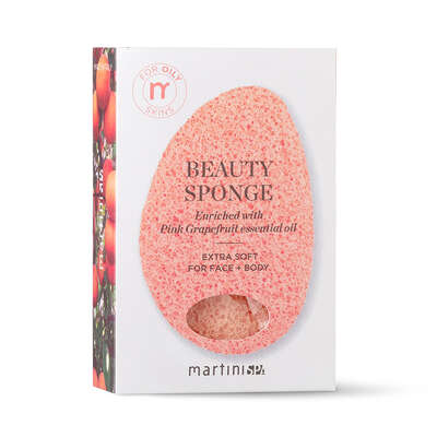 MARTINI - Beauty Sponge extra soft viso e corpo con Pompelmo Rosa