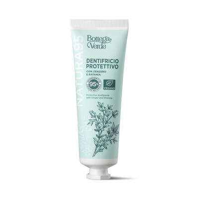Toothpaste - protective - with Ginger and Rhatany (75 ml)