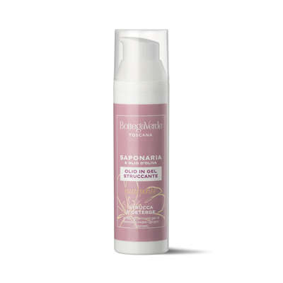 SAPONARIA AND OLIVE OIL - Make-up removal gel oil - removes make-up and cleanses - nourishing (75 ml)